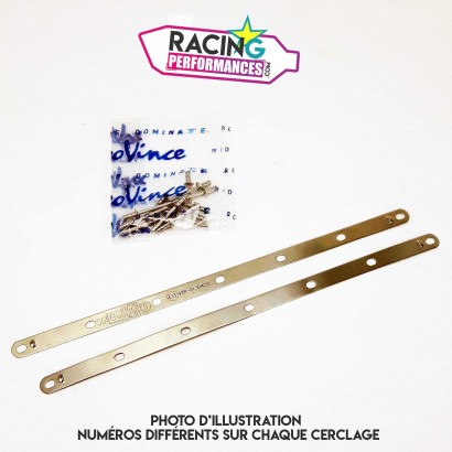 Kit cerclage leovince silencieux d'&eacute;chappement Lv one lv pro