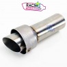 Db killer | Chicane Akrapovic &oslash;53mm Droite-biseaut&eacute;e vis en bas