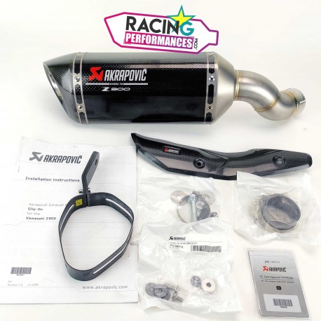 Silencieux Akrapovic Carbone Kawasaki Z900 2017-2019 | Z900 A2 2018-2024