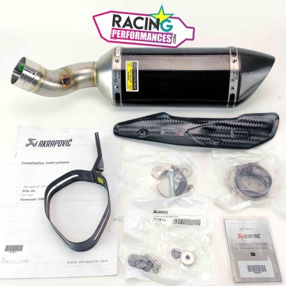 Silencieux Akrapovic Carbone Kawasaki Z900 2017-2019 | Z900 A2 2018-2024