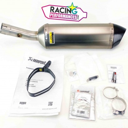 Silencieux d'échappement Akrapovic Slip-on Titane neuf Yamaha FZ8 2010-2015