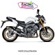 Silencieux d'échappement Akrapovic Slip-on Titane neuf Yamaha FZ8 2010-2015