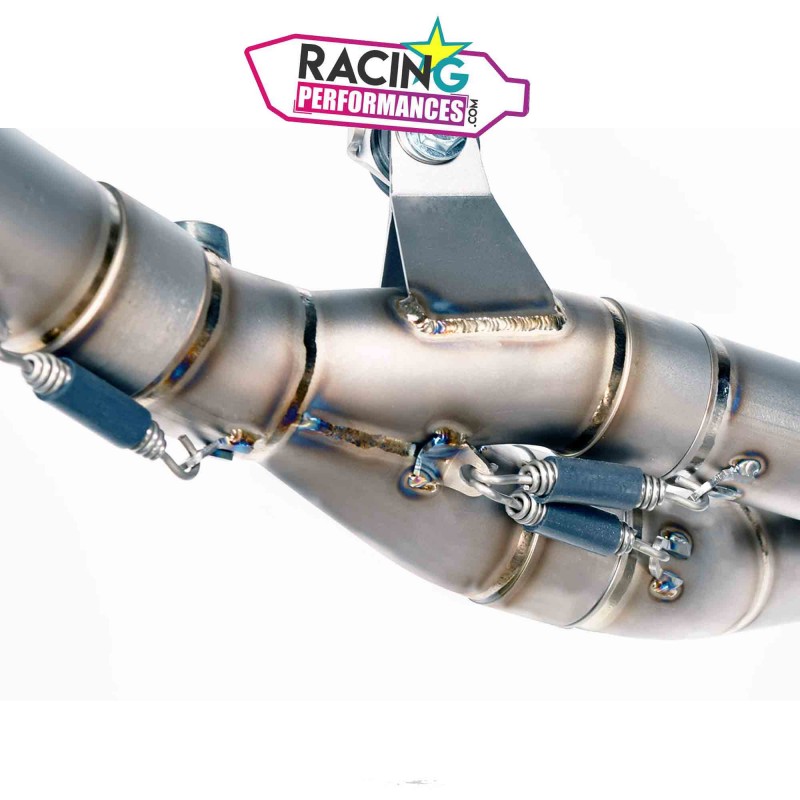 2 Ressorts Échappement Moto 65mm - Acier Inoxydable - Rotatifs - Pour Silencieux Dirtbike Snowmobile