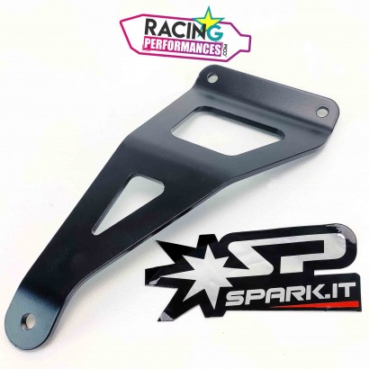 Patte Support de silencieux Alu noir Spark Force Konix & Force EVO