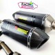 Demi-ligne akrapovic carbone kawasaki Z1000 & Z1000SX 2010-2020