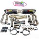 Ligne complète akrapovic racing carbone suzuki gsx-r 1000 2007-2008