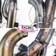 Ligne complète akrapovic racing carbone suzuki gsx-r 1000 2007-2008