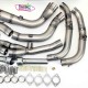 Ligne complète devil racing titane yamaha YZF R1 Crossplane 2009-2014