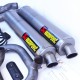 Pots akrapovic titane double d'occasion pour bmw 1200gs 2004-2009