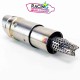 Db killer | Chicane | Sourdine Akrapovic ø53mm Droite-biseautée