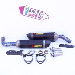 Pots akrapovic carbone slip-on Yamaha R1 crossplane 2009-2014