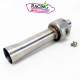 Db killer | Chicane Akrapovic V-TUV314 Double sortie Ténéré 700 2019-2024
