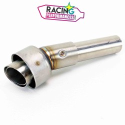 Db killer | Chicane Akrapovic ø53mm coudée biseauté T-Max | X-ADV | 400 - 500 CBR