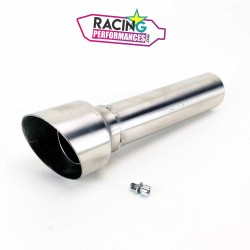 Db killer | Chicane | Sourdine Devil Racing ø55mm Droite Biseautée