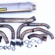 Ressorts et tubulure racing akrapovic suzuki gsxr 1300 99-07