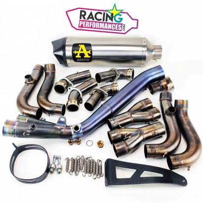 Ligne d'&eacute;chappement arrow evo race-tech yamaha yzf R1-M 2015-2018