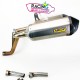 Demi-Ligne Arrow Titane Triumph Speed Triple 1050 2011-2017