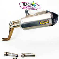 Demi-Ligne Arrow Titane Triumph Speed Triple 1050 2011-2017