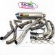 Ligne complète racing akrapovic kawasaki ZX6R 636 ninja 2009-2025