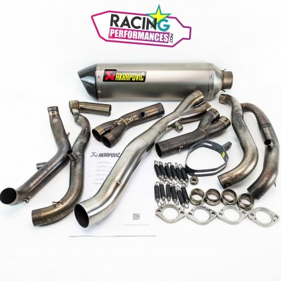 Ligne complète racing akrapovic kawasaki ZX6R 636 ninja 2009-2025