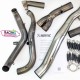 Ligne complète racing akrapovic kawasaki ZX6R 636 ninja 2009-2025