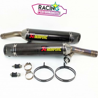 Silencieux d'échappement akrapovic carbone yamaha yzf R1 2007-2008