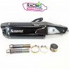 Silencieux Akrapovic Slip-on Titane Noir Kawasaki Z 1000 H2 2020-2024