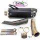 Silencieux Akrapovic Slip-on Titane Noir Kawasaki Z 1000 H2 2020-2024