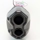 Silencieux Akrapovic Slip-on Titane Noir Kawasaki Z 1000 H2 2020-2024