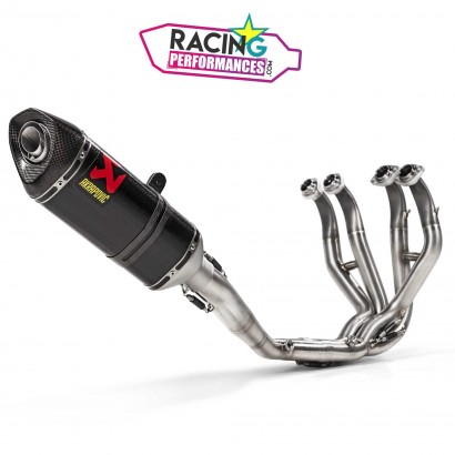 Ligne akrapovic inox kawasaki zx6r 2009-2020