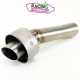 Db killer | Chicane | Sourdine Akrapovic ø53mm Honda CBR 400 - 500 R 16-22