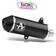 Kit 2 cerclages Silencieux Arrow + 8 rivets inox