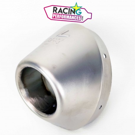 Embout Inox Leovince de rechange Silencieux Factory Ovale Sortie latérale