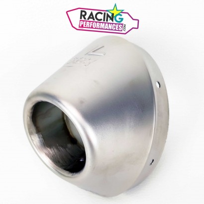 Embout Inox Leovince de rechange Silencieux Factory Ovale Sortie latérale