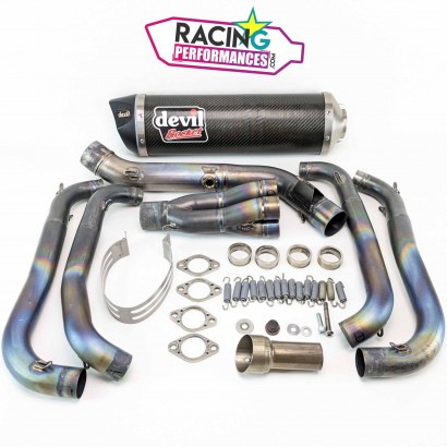 Ligne complète devil racing titane Kawasaki zx10r ninja 2011-2020