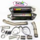 Silencieux d'échappement akrapovic carbone Kawasaki Z1000 2007-2009