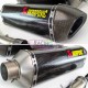 Silencieux d'échappement akrapovic carbone Kawasaki Z1000 2007-2009
