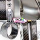 Silencieux d'échappement akrapovic carbone Kawasaki Z1000 2007-2009