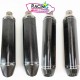 Silencieux d'échappement akrapovic carbone Kawasaki Z1000 2007-2009