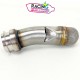 Db killer | Chicane | Sourdine pot akrapovic ø43mm Enduro