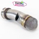 Db killer | Chicane | Sourdine pot akrapovic ø43mm Enduro