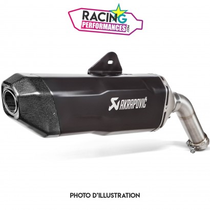 Demi-ligne akrapovic Bmw F 800 F850 F900 GS / Adventure 2018-2025 au d&eacute;tail