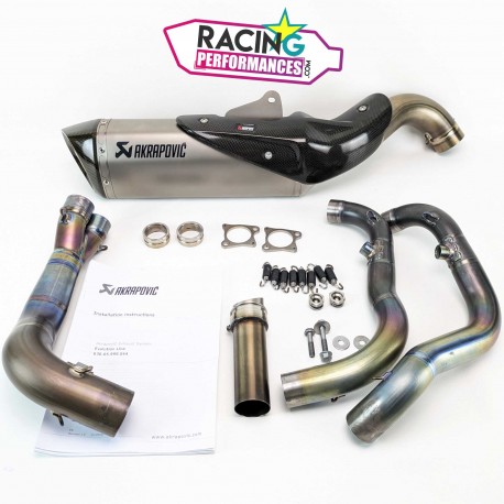 Ligne Complète Akrapovic Evo Titane KTM 790 890 DUKE 2018-2025