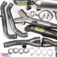 Ligne complète Arrow Competition titane yamaha YZF R1 Crossplane 2009-2014