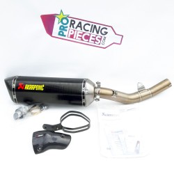 Silencieux d'échappement akrapovic slip-on kawasaki Z800E 2013-2017