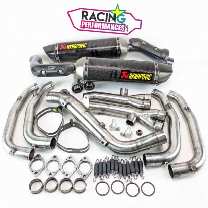 Ligne complète Akrapovic Racing yamaha YZF R1 Crossplane 2009-2014