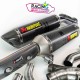 Ligne complète Akrapovic Racing yamaha YZF R1 Crossplane 2009-2014