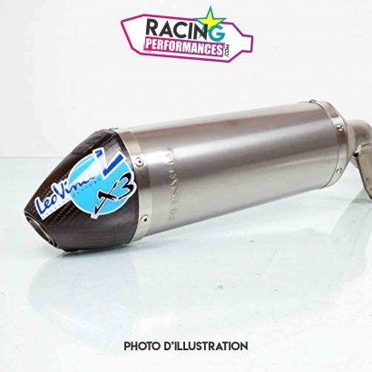 Enveloppe | Cartouche inox ou titane de rechange Leovince X3