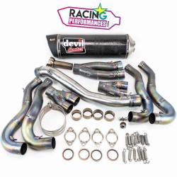 Ligne compl&egrave;te devil racing titane suzuki gsx-r 600 & 750 2011-2016