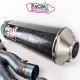 Pot d'échappement devil racing carbone neuf pour suzuki gsxr-600-750 2011-2016